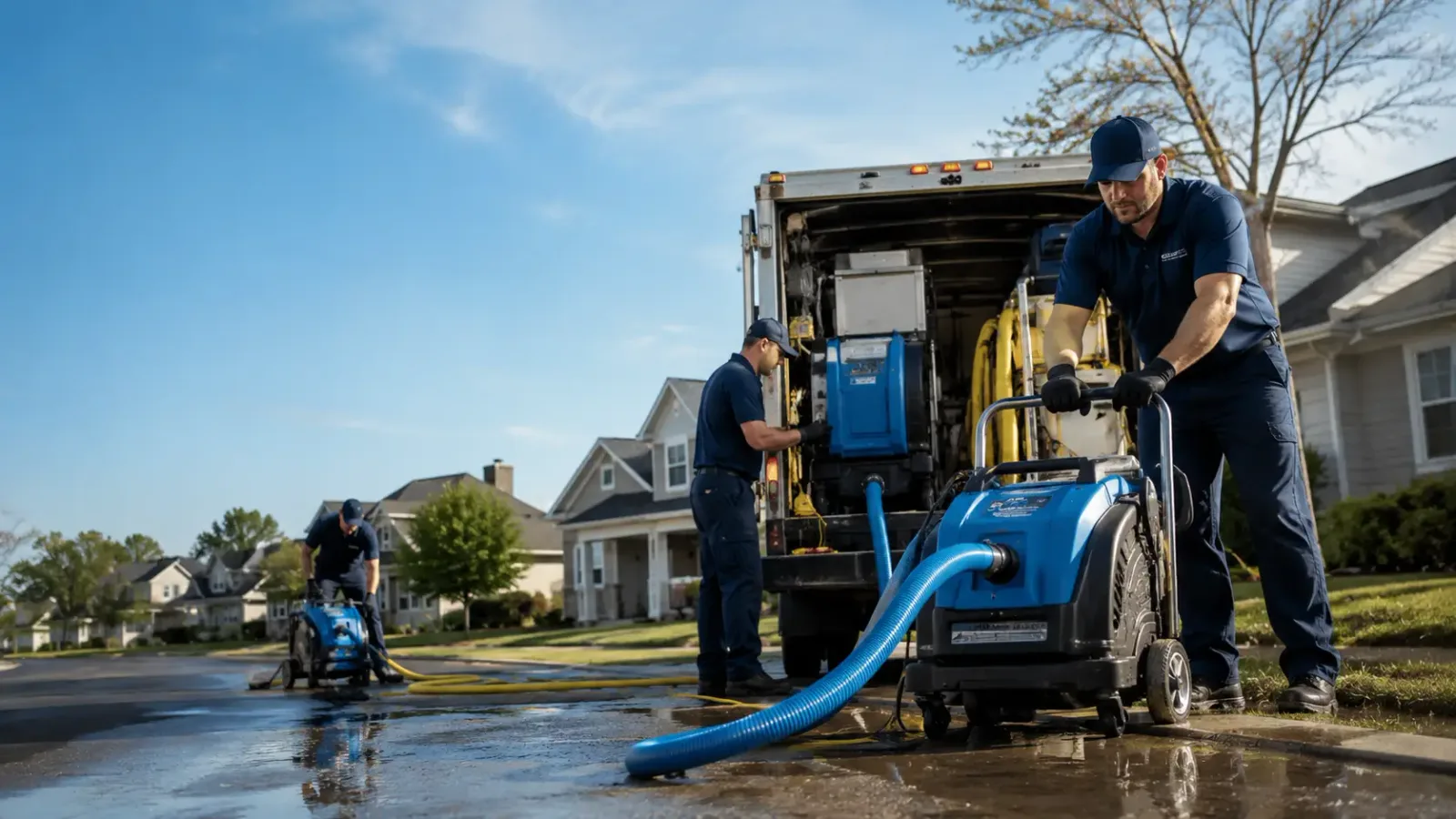 Flood Damage Cleanup in Many, LA